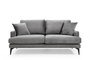Atelier Del Sofa Papira Sofá de 2 plazas Gris
